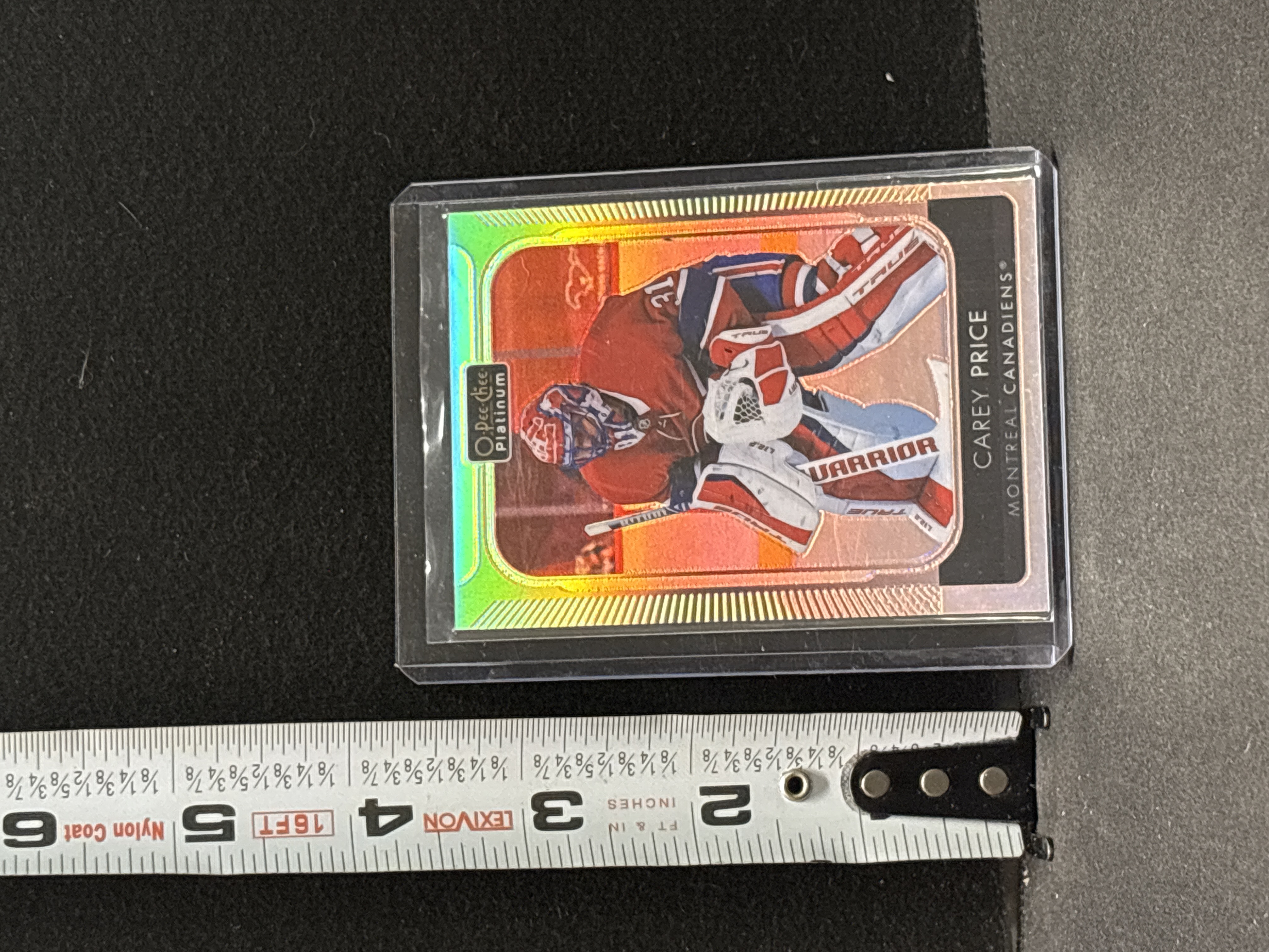 LOT 2026-665 — Carte de hockey de collection Carey Price des Canadiens de Montréal, édition… — photo 1