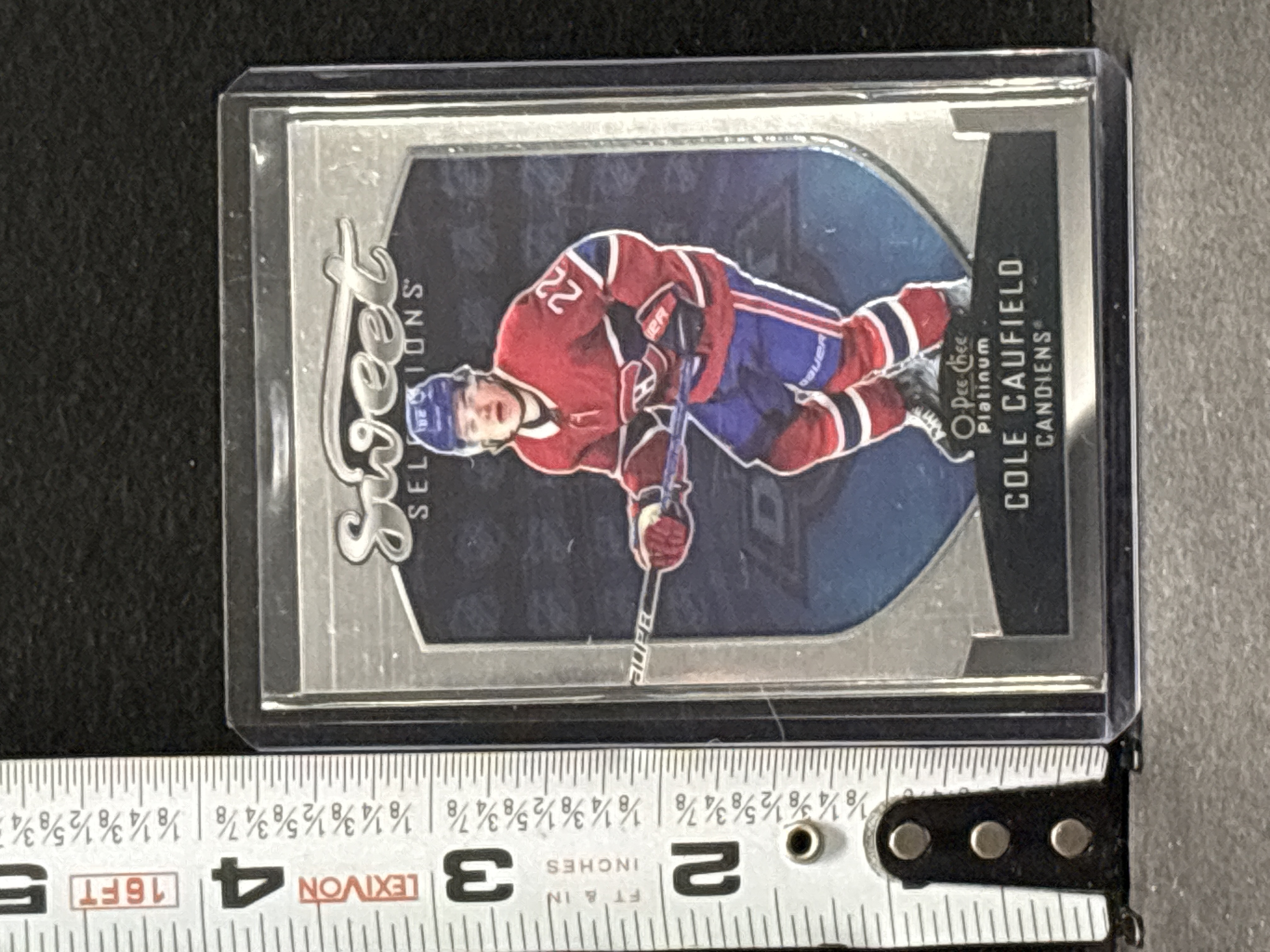 LOT 2026-666 — Carte de hockey de Cole Caufield des Canadiens de Montréal, collection 2021-22… — photo 1