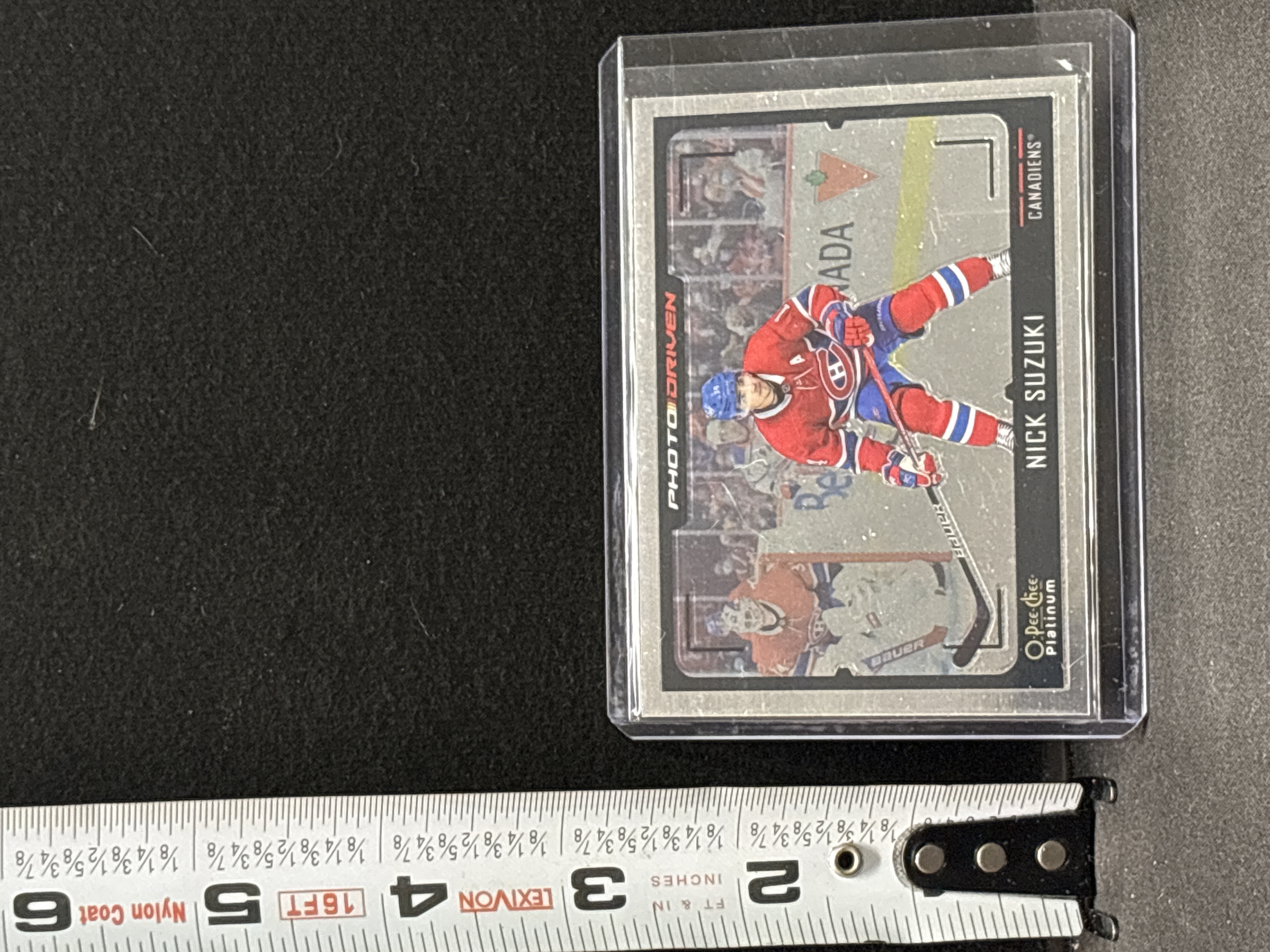 LOT 2026-667 — Carte de hockey de collection O-Pee-Chee Platinum, série Photo Driven, modèle… — photo 1