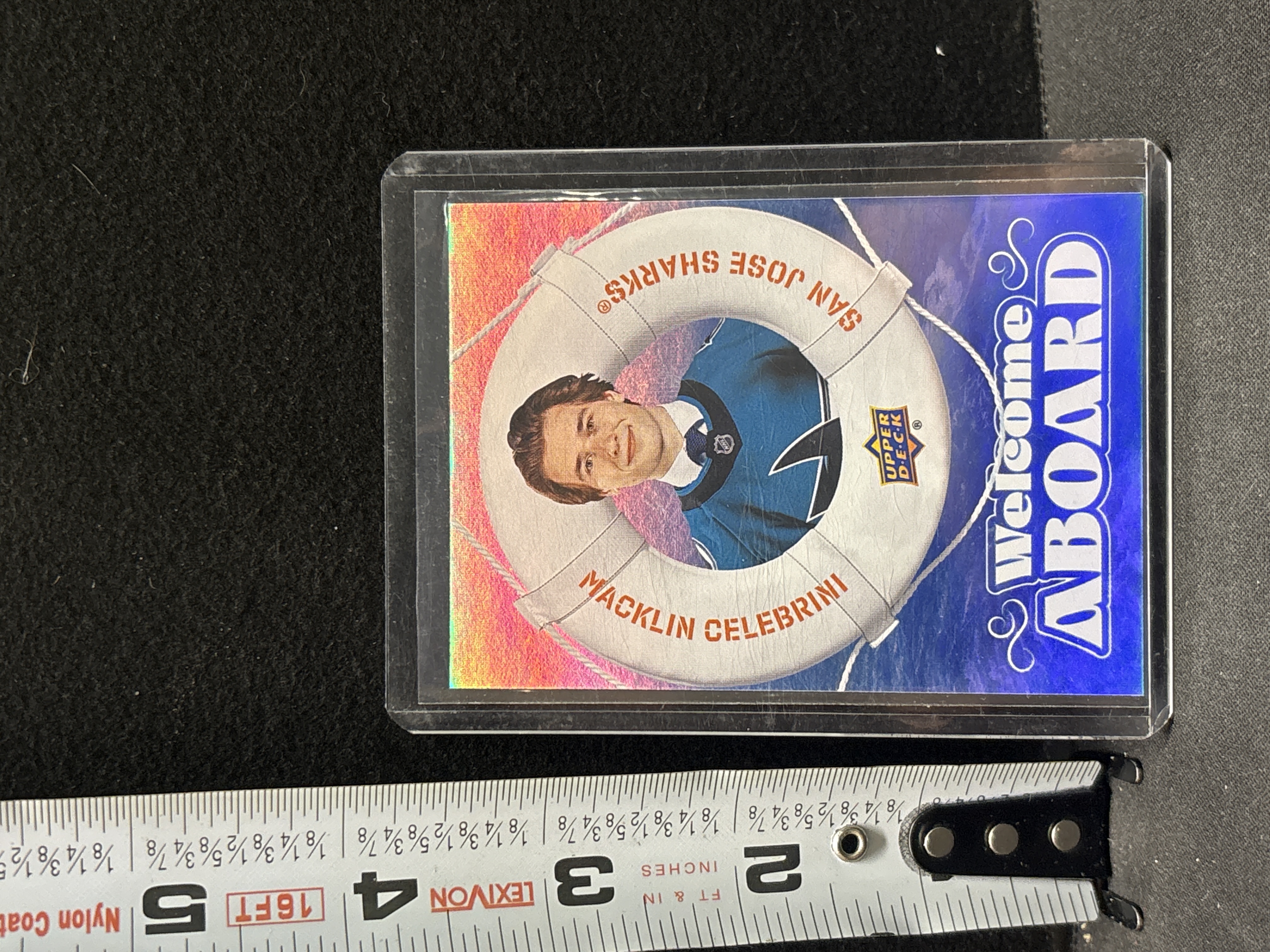 LOT 2026-669 — Carte de hockey de collection Upper Deck « Welcome Aboard », modèle WA-8… — photo 1
