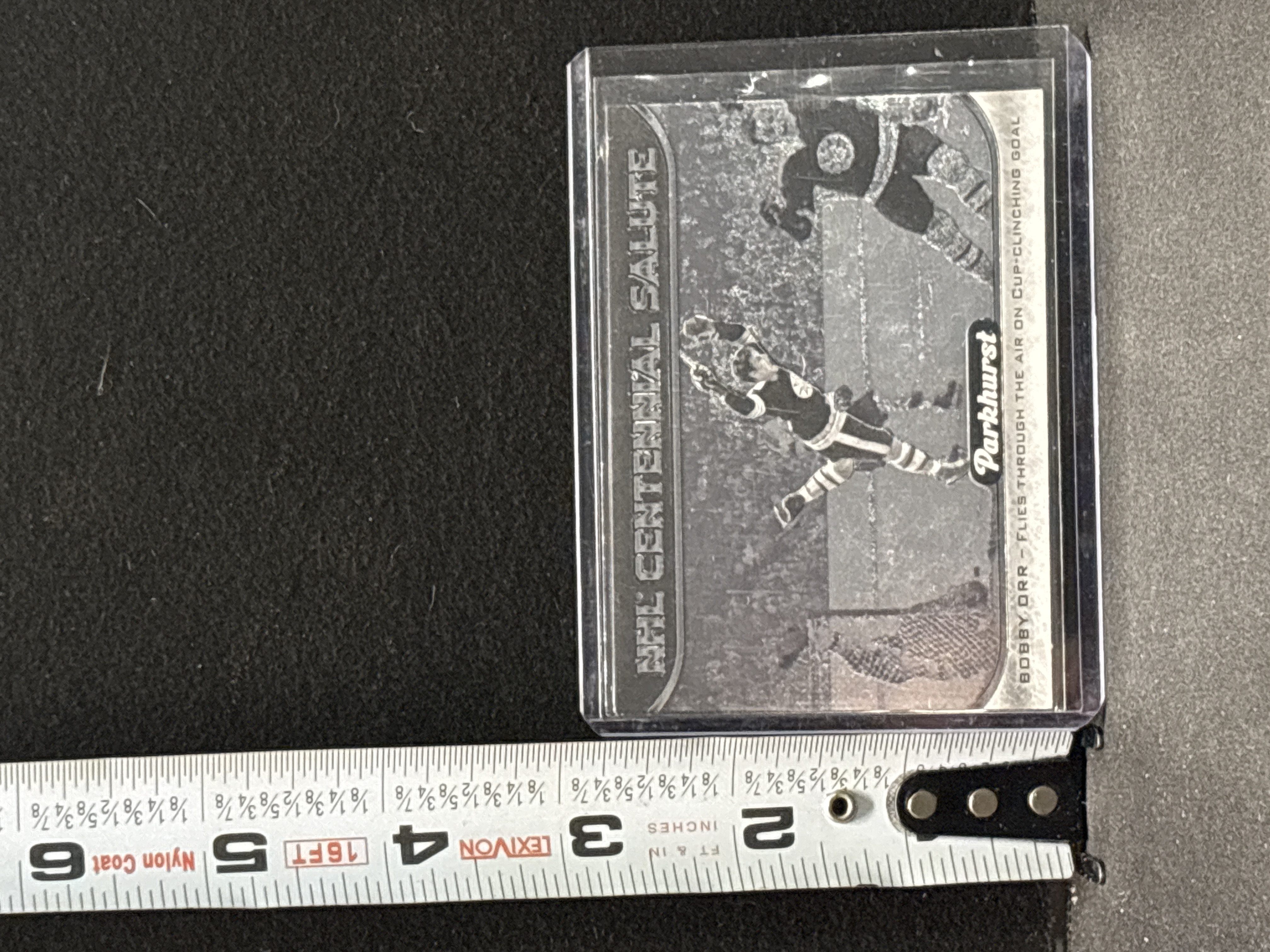 LOT 2026-688 — Carte de hockey Parkhurst 2016-17, série **NHL Centennial Salute**, mettant en… — photo 1