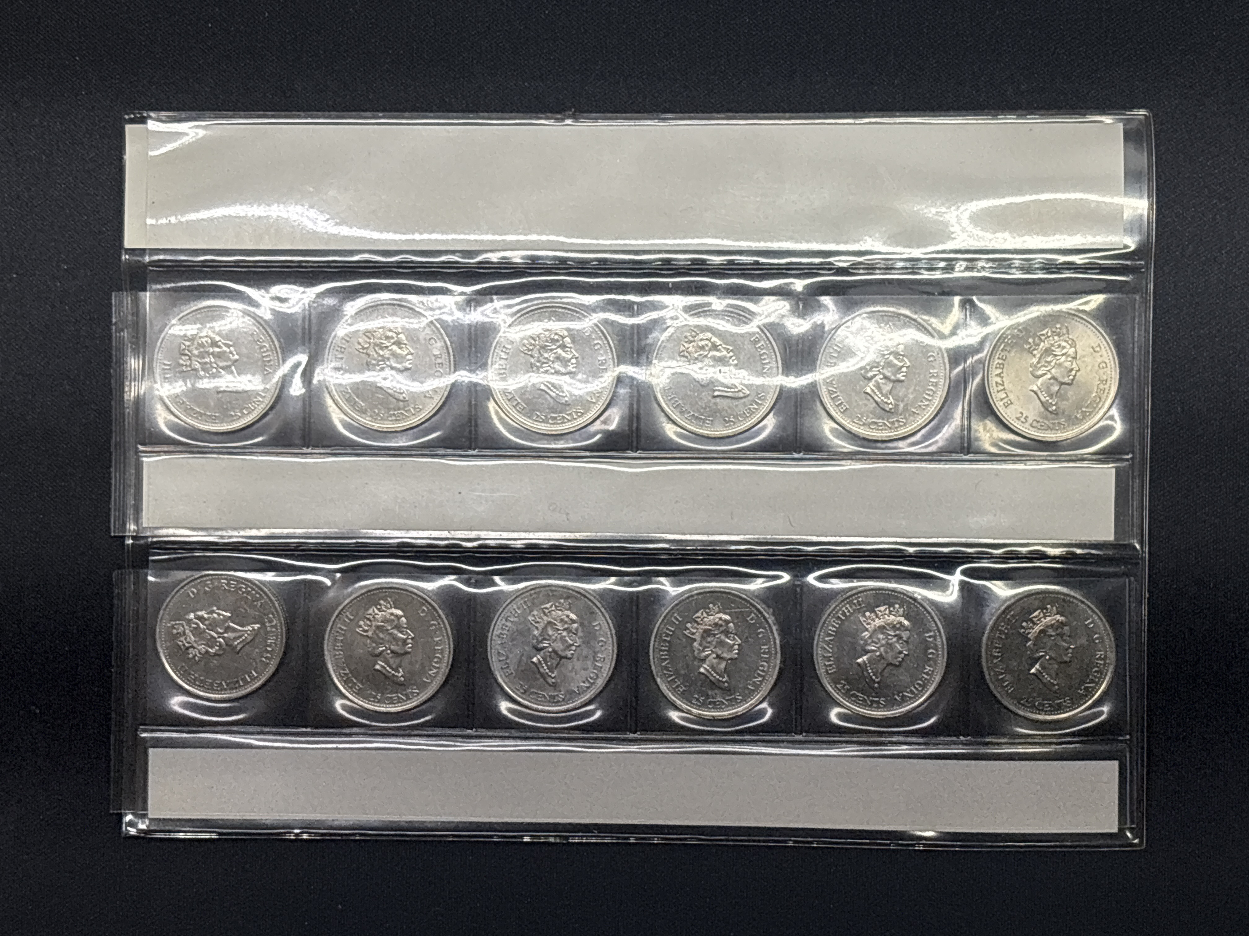 LOT 2026-701 — Ensemble commémoratif canadien « Millennium Quarters – Les 25 cents du… — photo 2