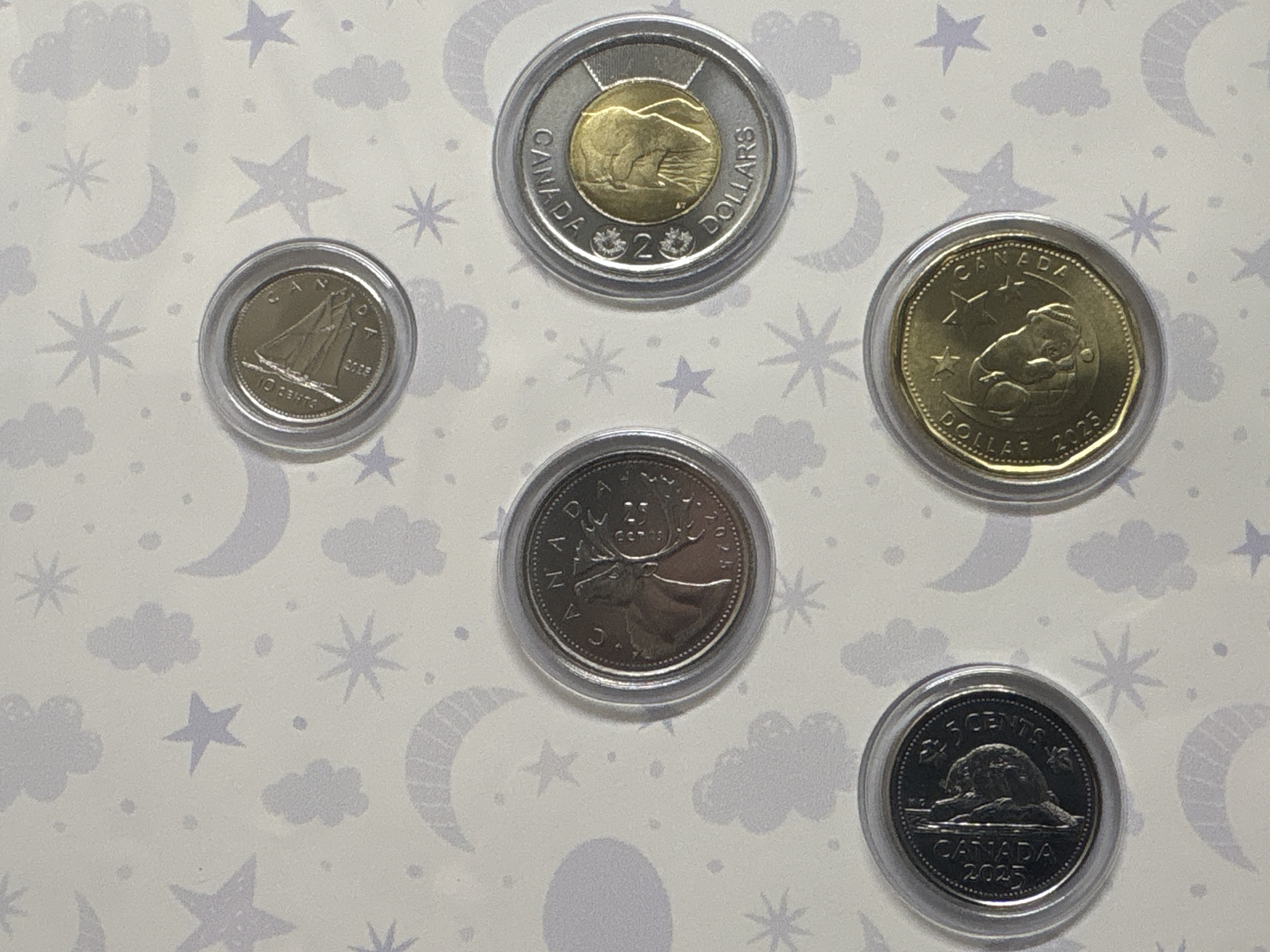 LOT 2026-726 — Ensemble souvenir de la Monnaie royale canadienne « Naissance en 2025 / Born… — photo 4