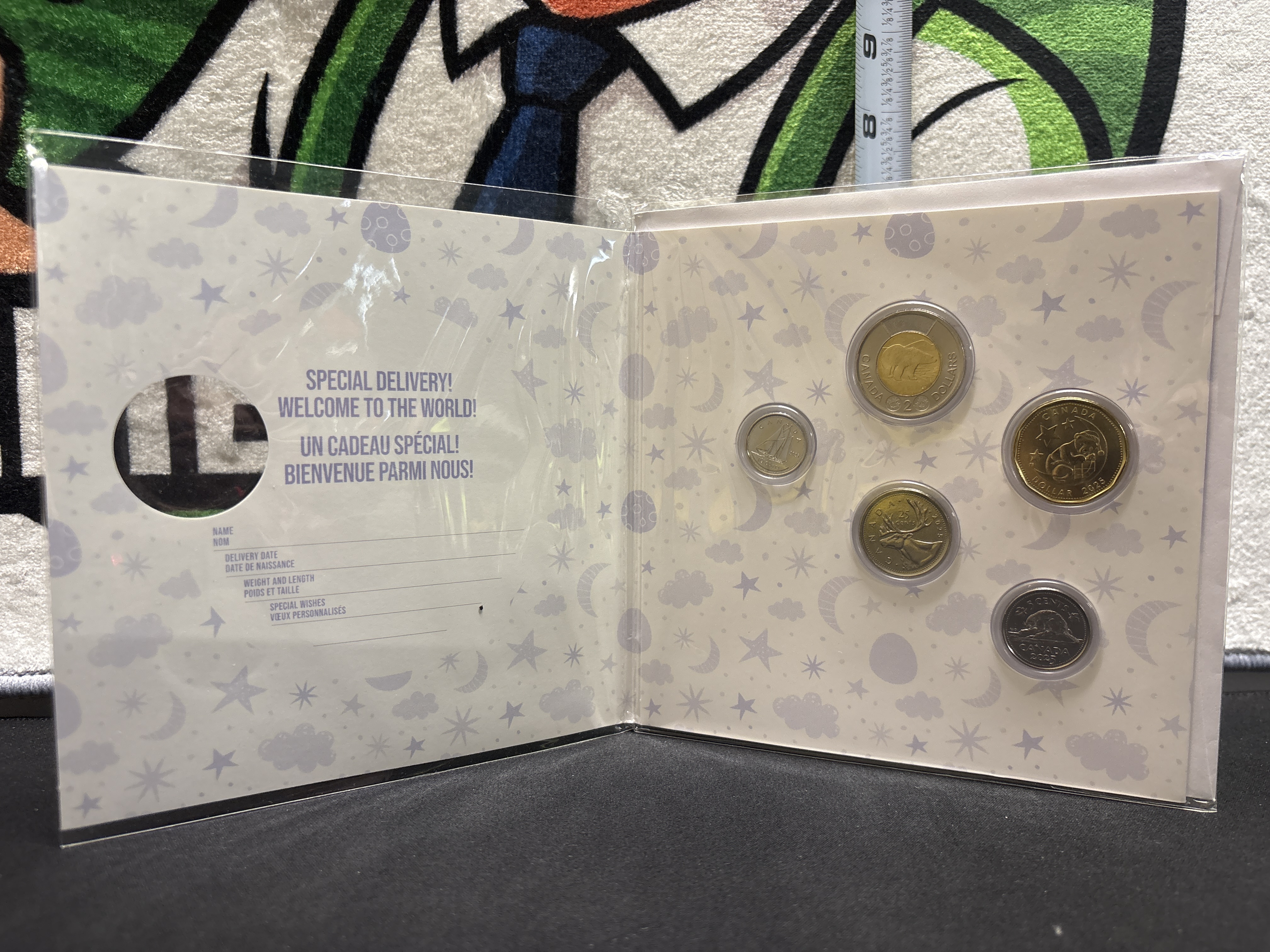 LOT 2026-726 — Ensemble souvenir de la Monnaie royale canadienne « Naissance en 2025 / Born… — photo 3