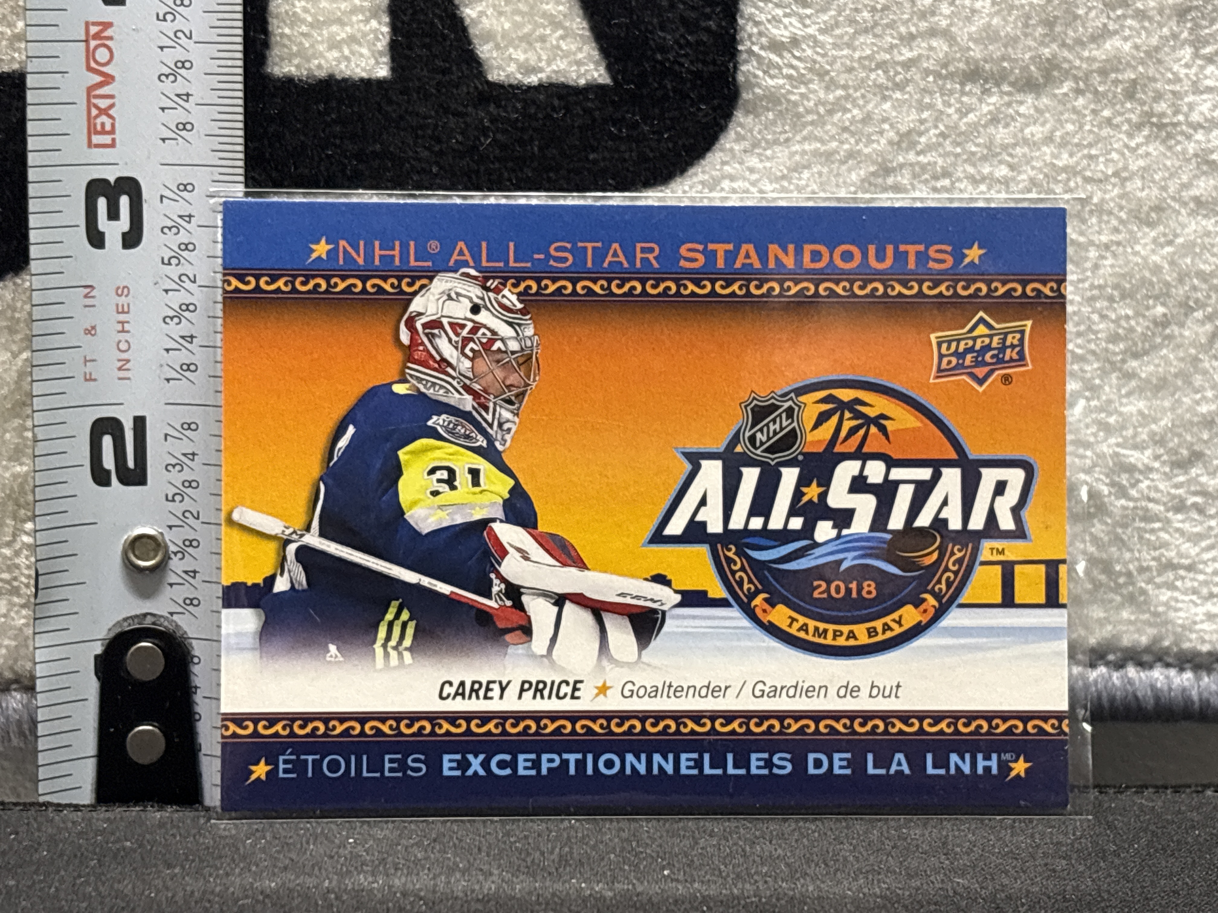 LOT 2026-738 — Carte de collection de hockey Upper Deck, série Tim Hortons Collector’s Series… — photo 1