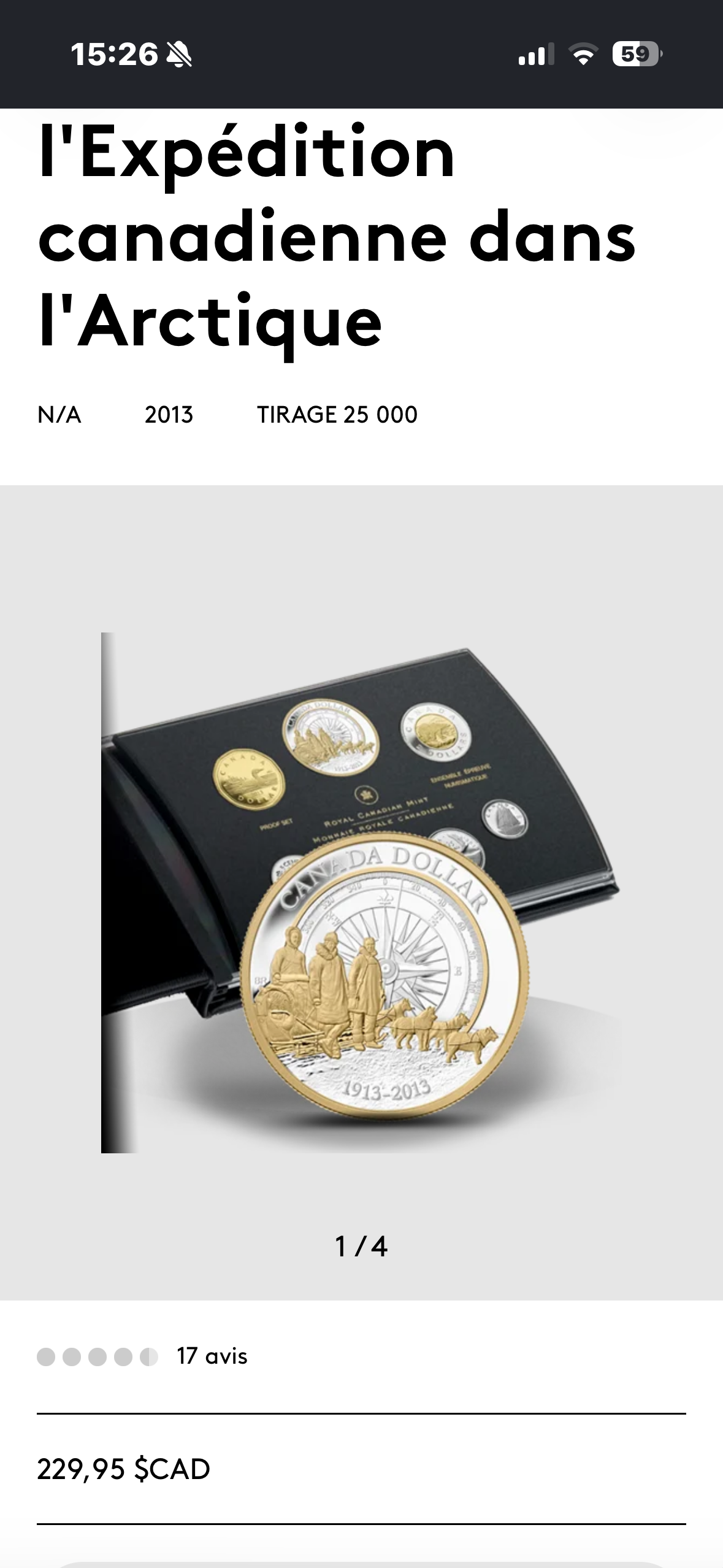 LOT 2026-746 — Bel ensemble épreuve numismatique 2013 de la Monnaie royale canadienne… — photo 7