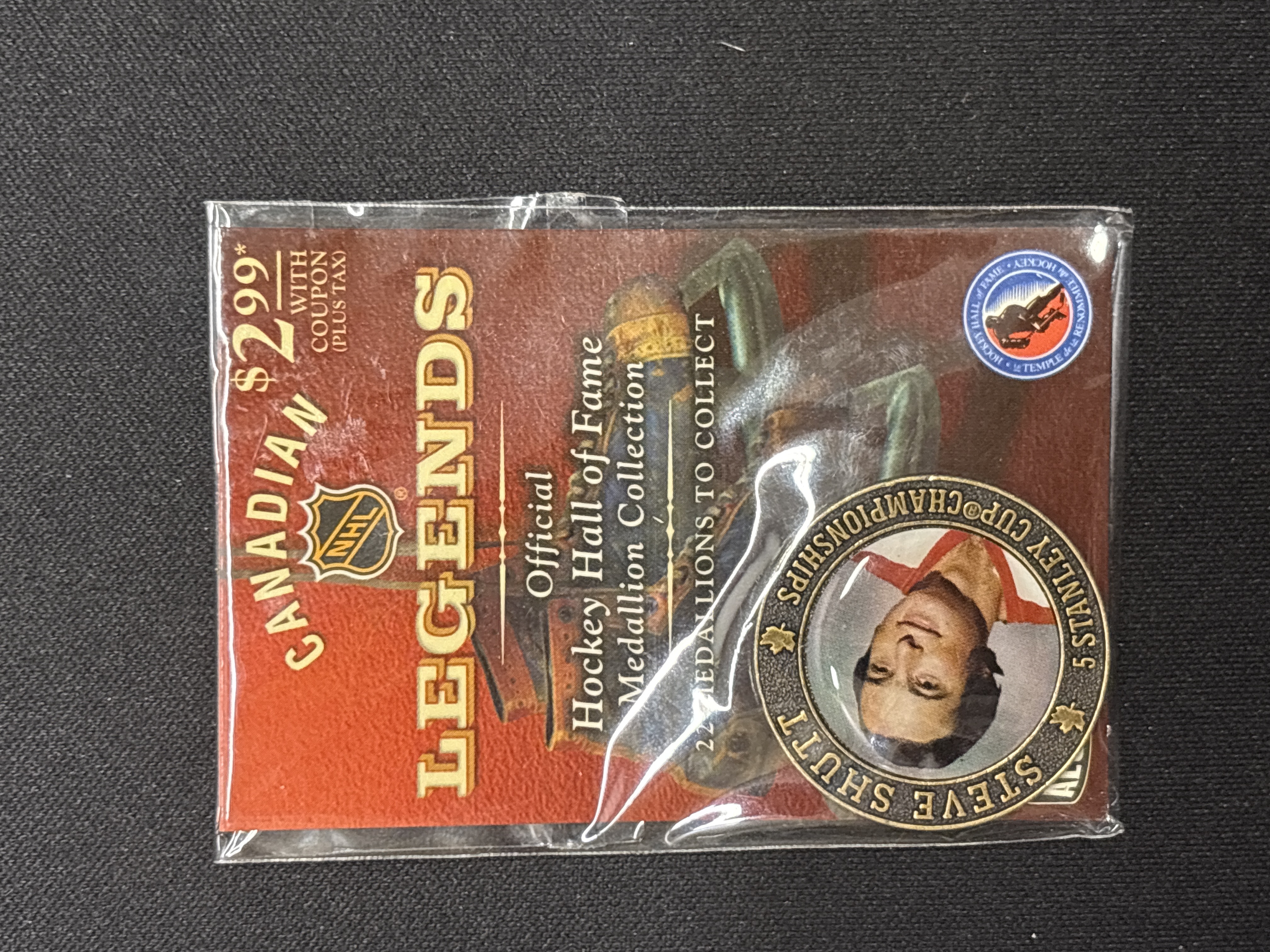LOT 2026-835 — Ensemble de 5 médaillons de collection « Canadian Legends – Official Hockey… — photo 5