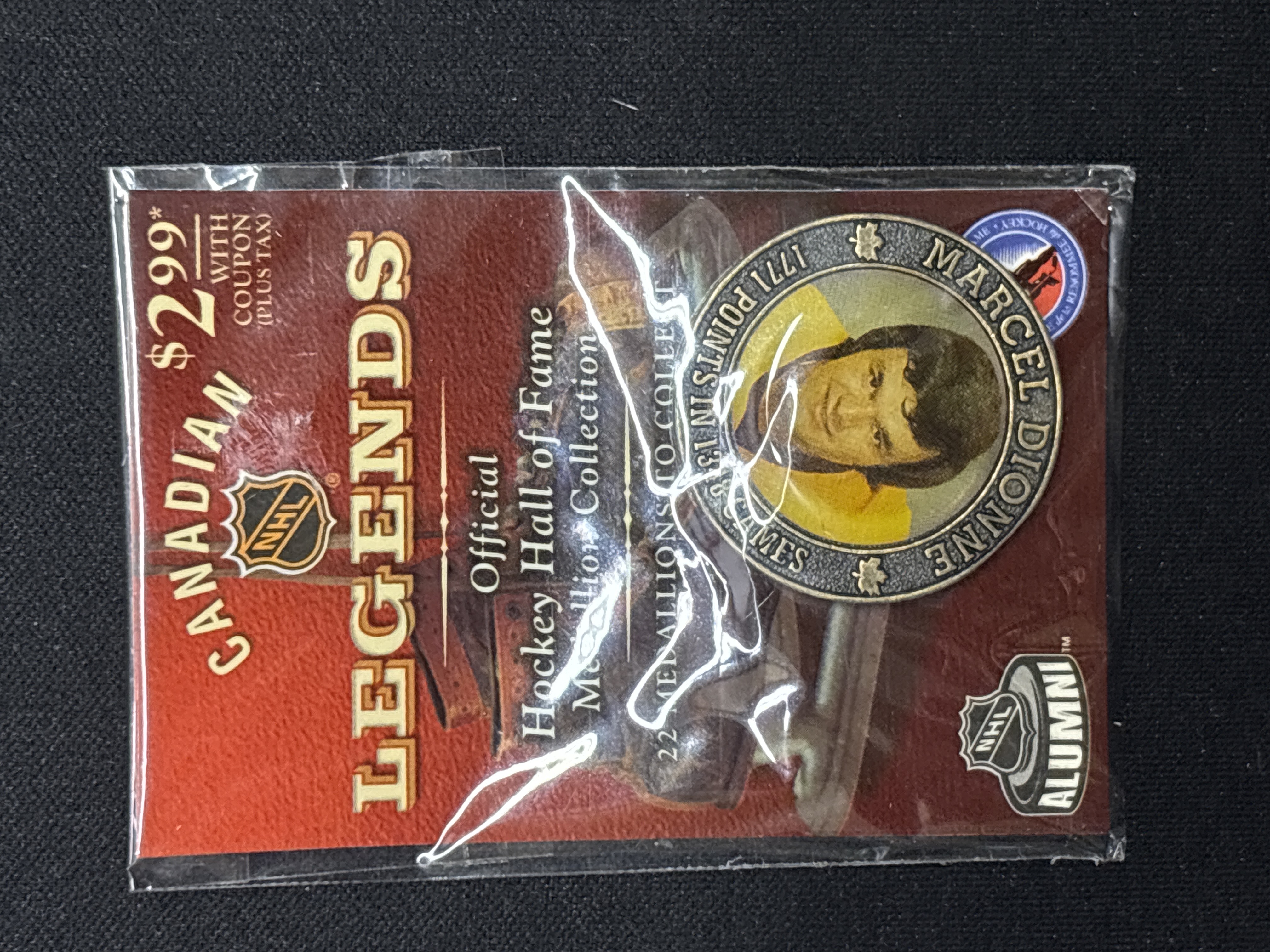LOT 2026-835 — Ensemble de 5 médaillons de collection « Canadian Legends – Official Hockey… — photo 4