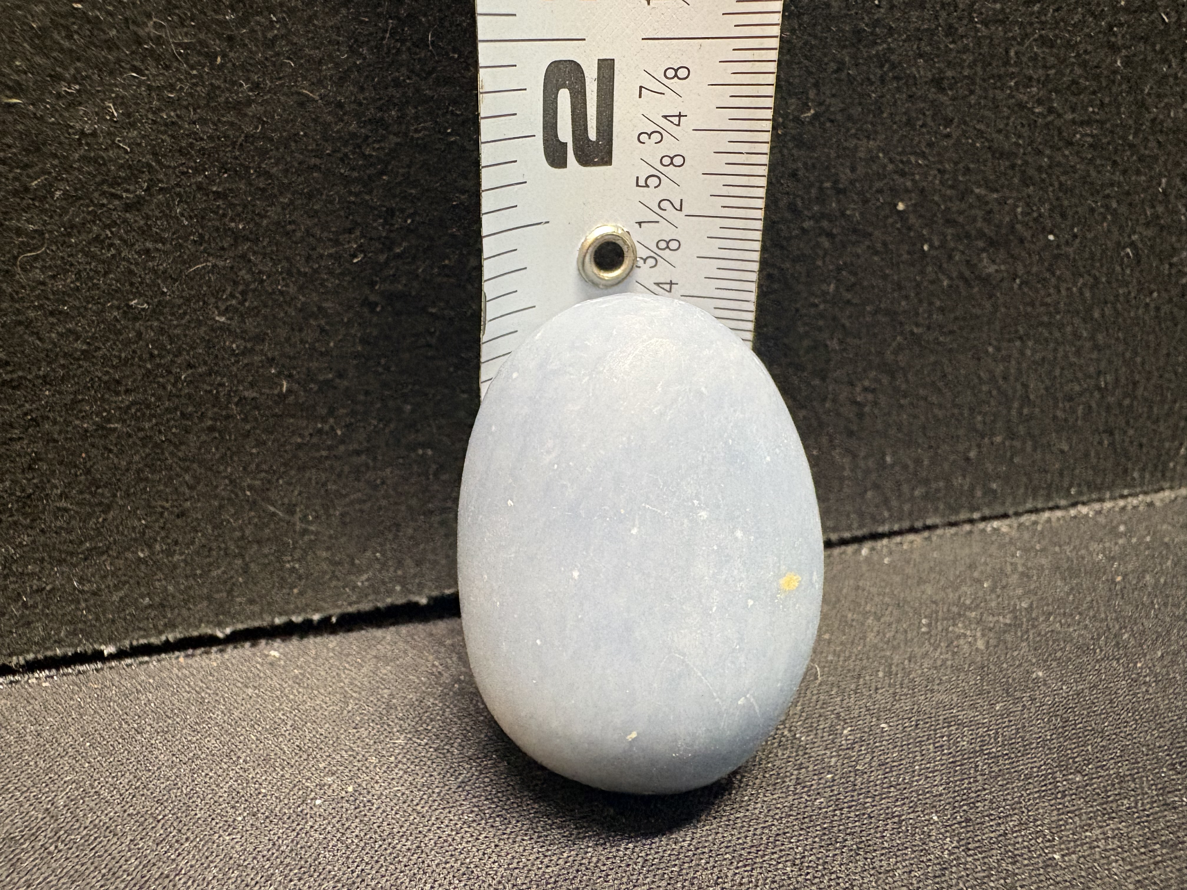LOT 2026-087 — Pierre polie naturelle – Bleu pâle — photo 1