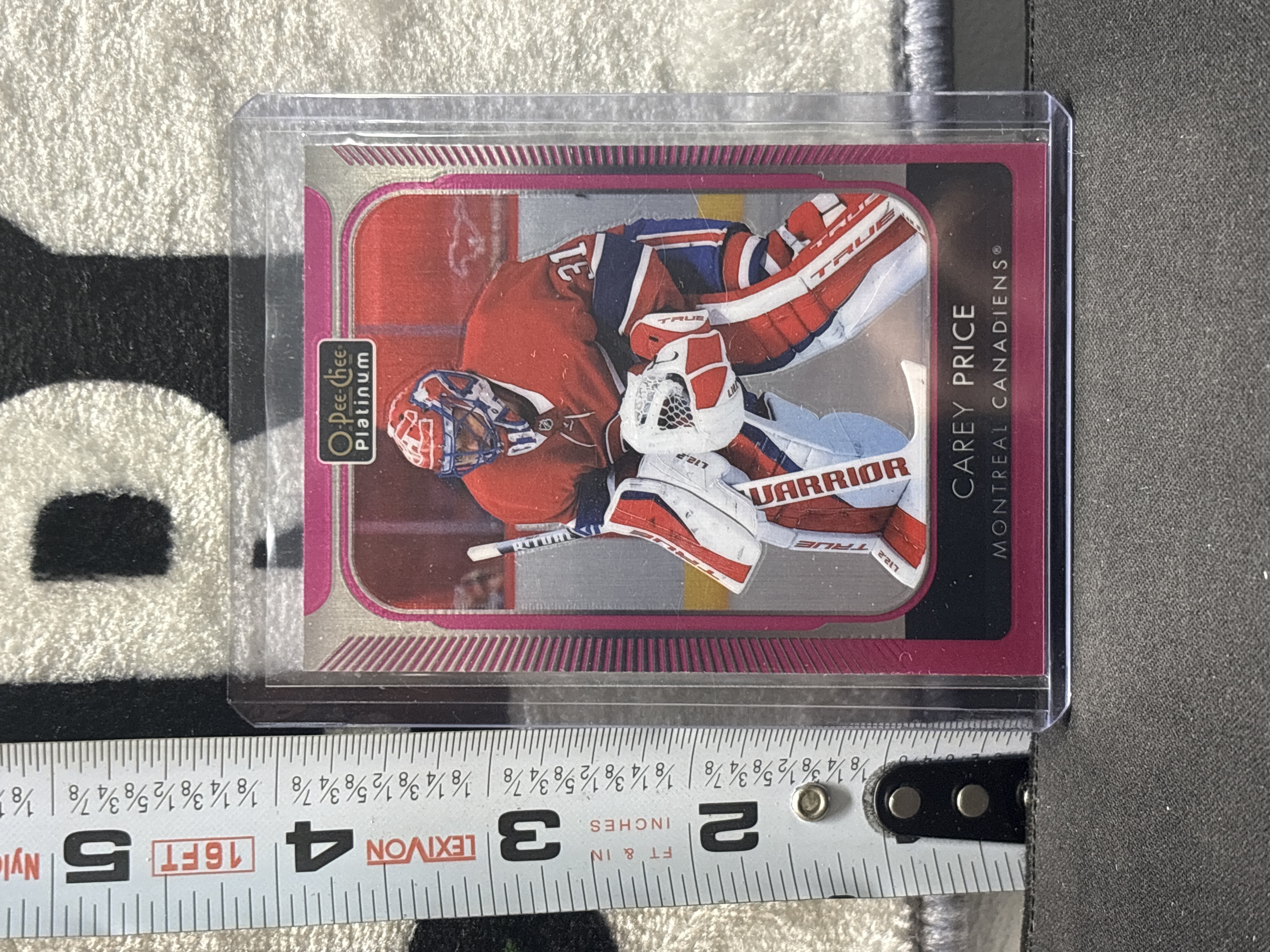 LOT 2026-856 — Carte de hockey O-Pee-Chee Platinum 2021-22, no 10, mettant en vedette Carey… — photo 1