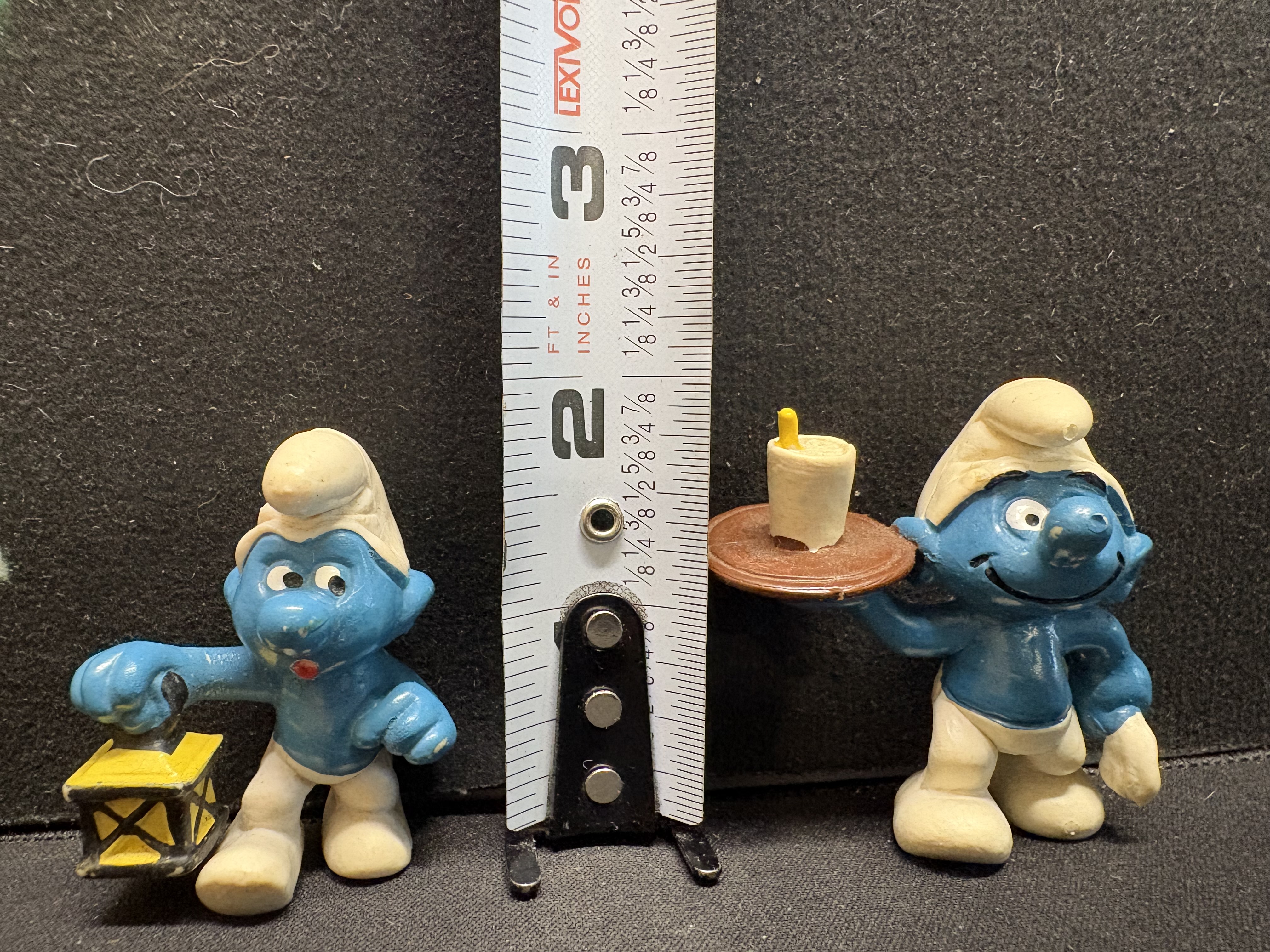 LOT 2026-090 — Lot de 2 figurines Les Schtroumpfs – Vintage — photo 1