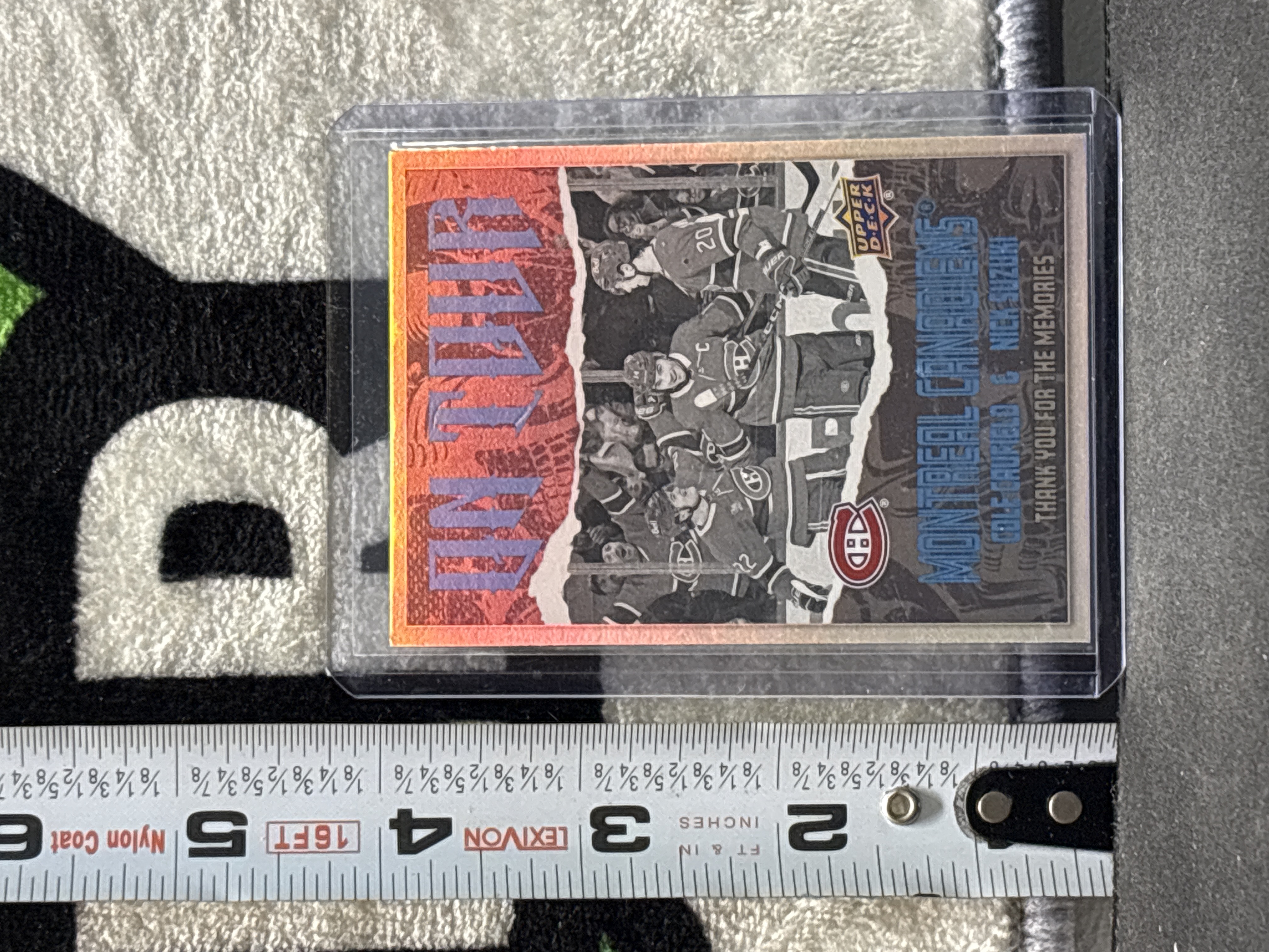LOT 2026-882 — Carte de hockey Upper Deck 2024-25 Series 2, modèle OT-1, mettant en vedette… — photo 1