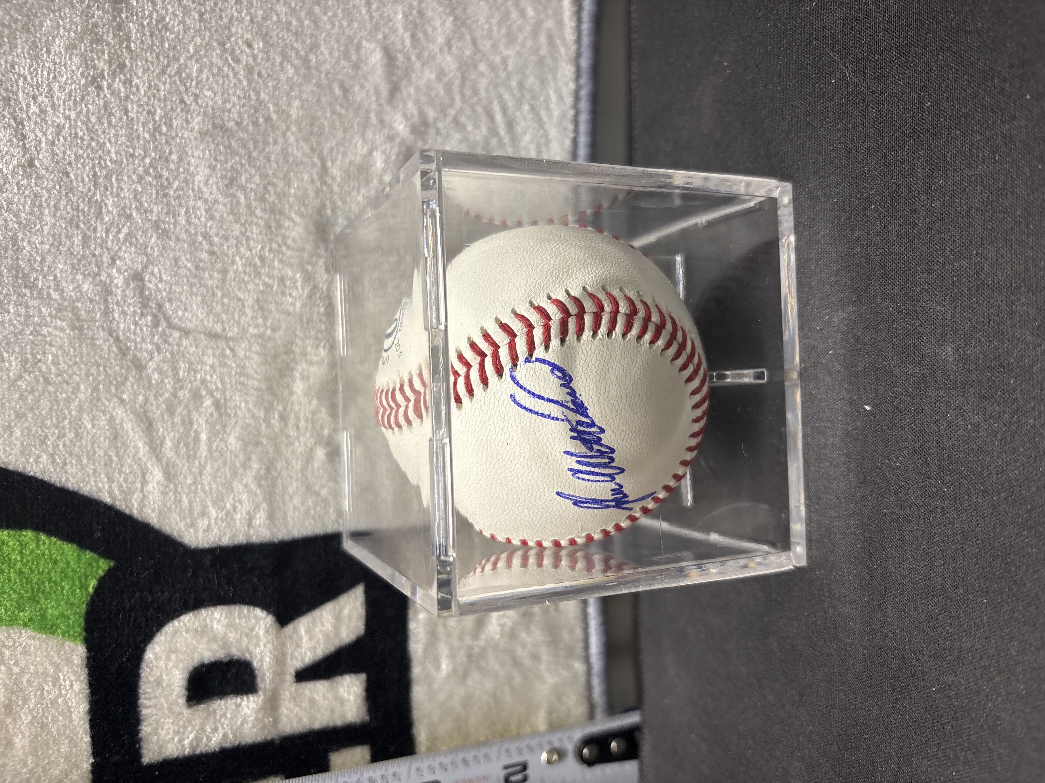 LOT 2026-893 — Balle de baseball Rawlings Official League RB11, en cuir véritable, 5 oz et 9… — photo 5
