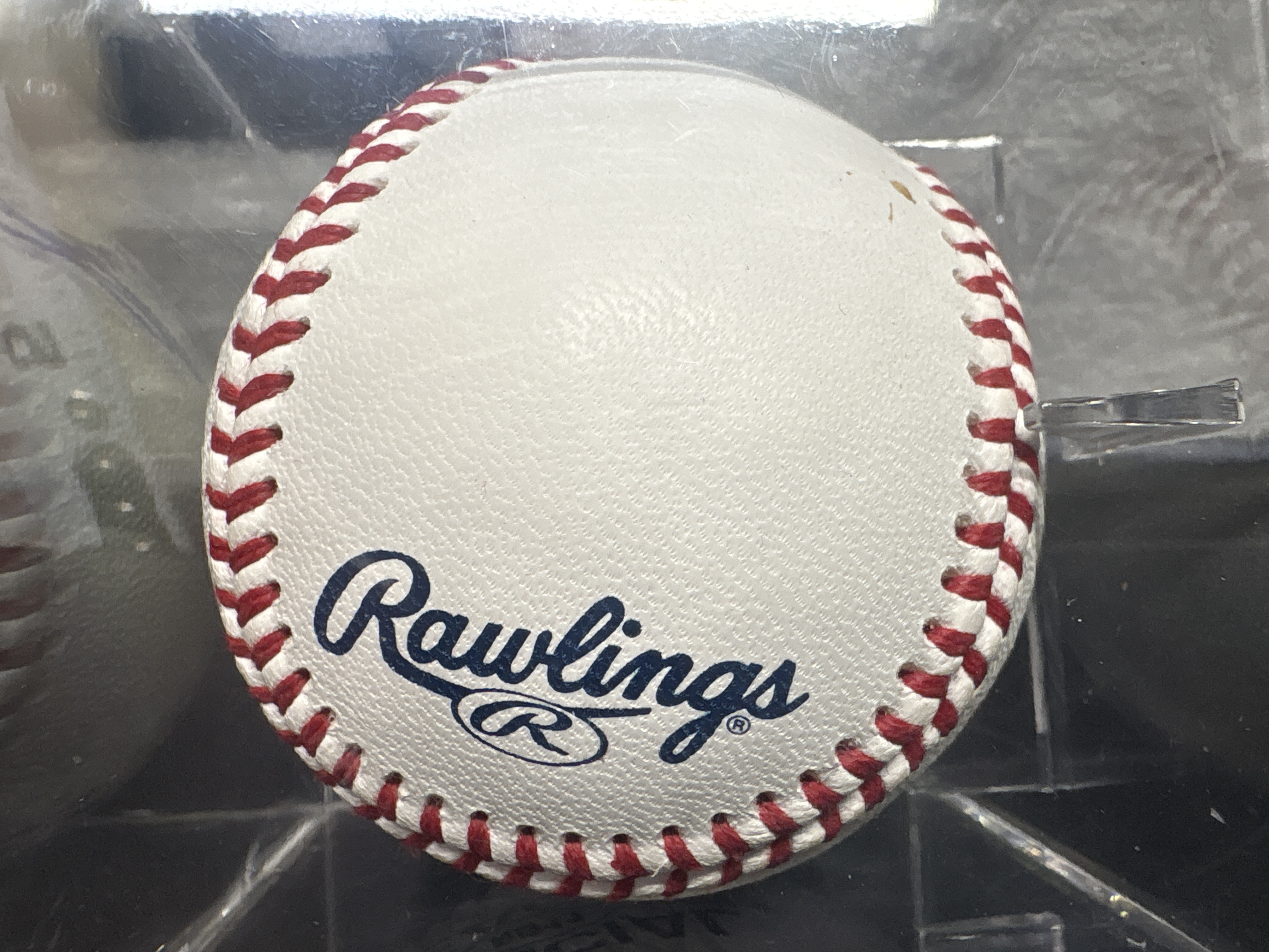 LOT 2026-893 — Balle de baseball Rawlings Official League RB11, en cuir véritable, 5 oz et 9… — photo 4