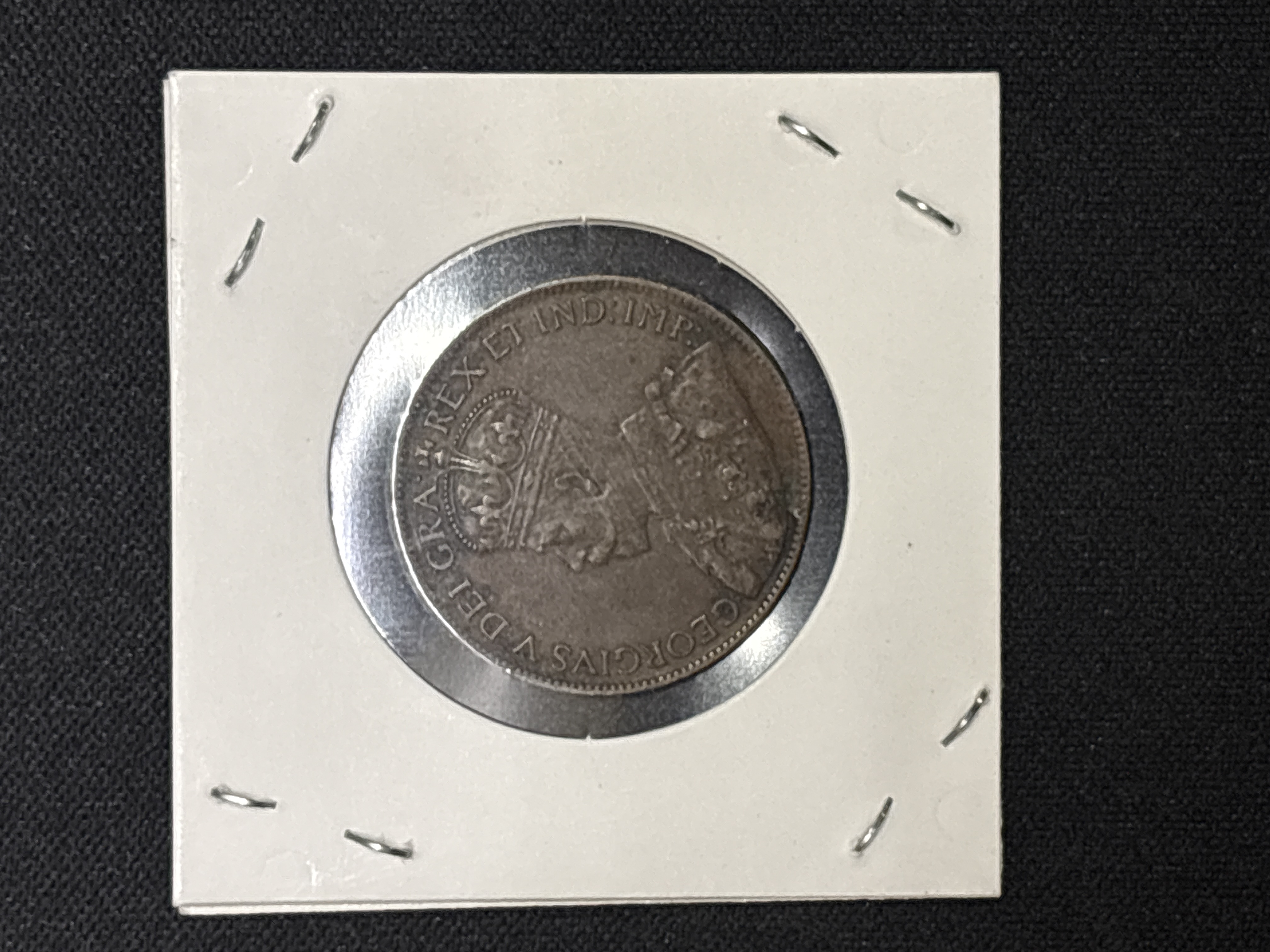 LOT 2026-894 — Pièce de monnaie canadienne de 1 cent datée de 1919, à l’effigie du roi George… — photo 2