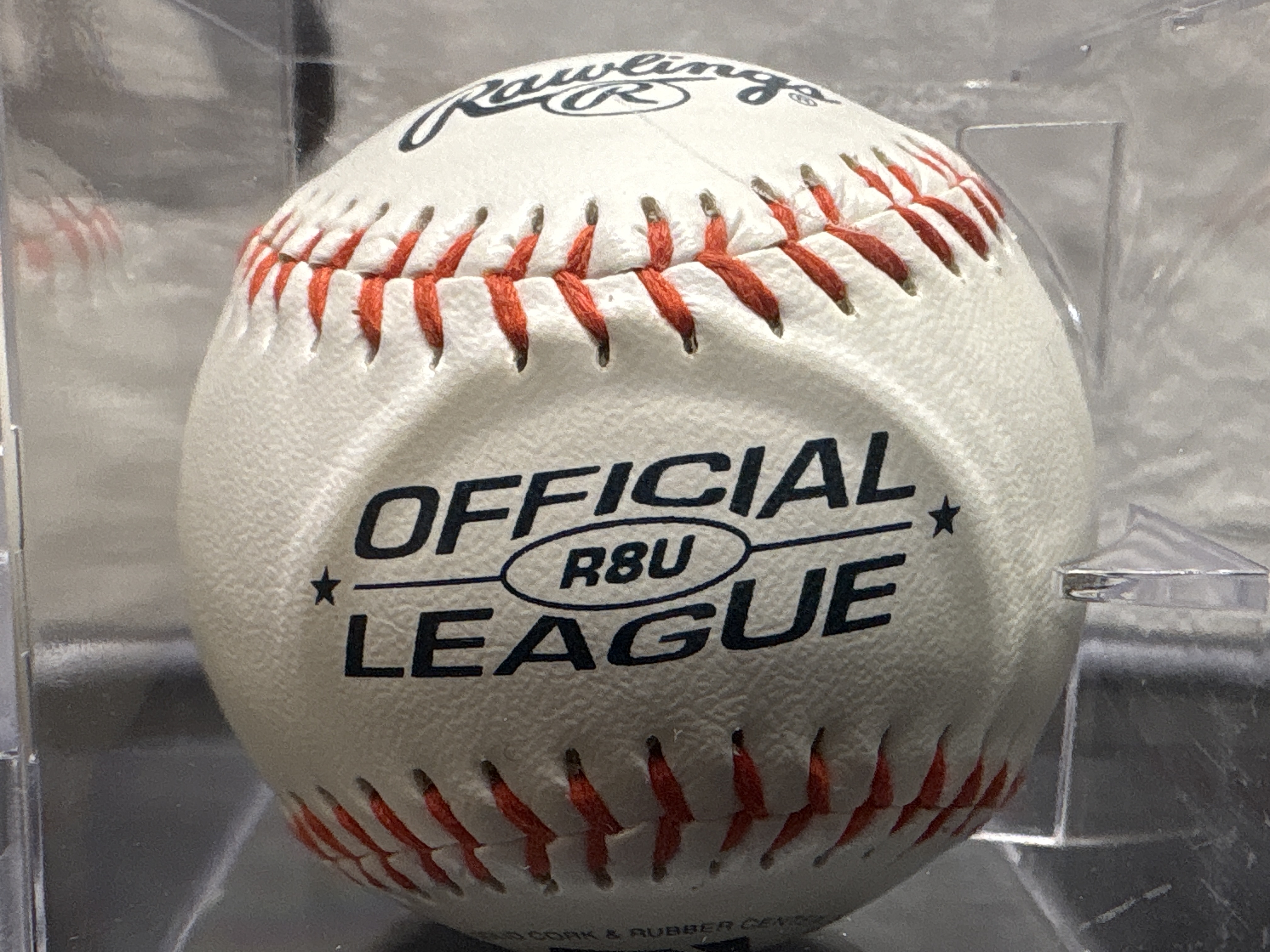 LOT 2026-902 — Balle de baseball Rawlings Official League R8U, 5 oz, 9 po, avec recouvrement… — photo 2