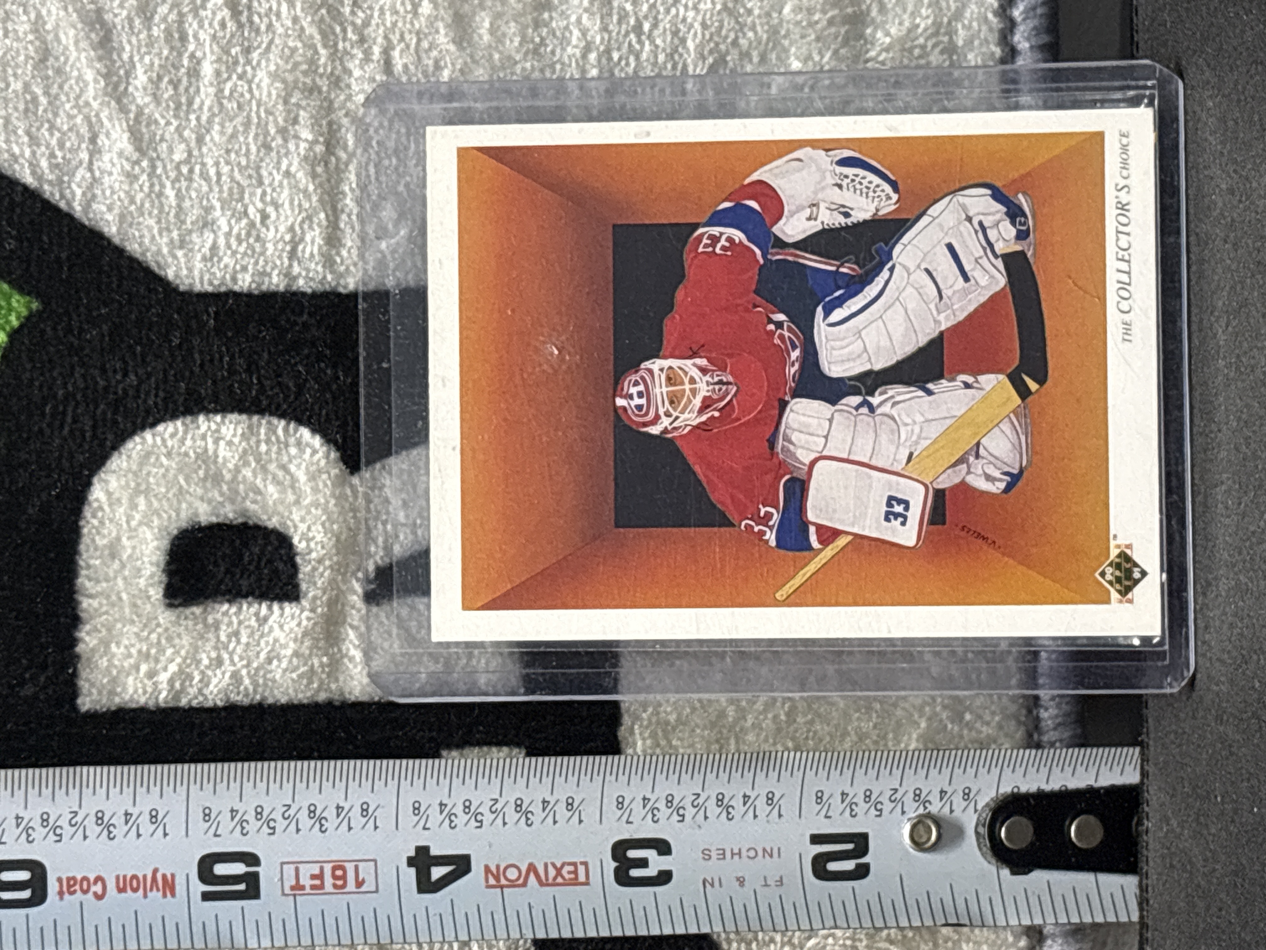 LOT 2026-929 — Carte de hockey de Patrick Roy, numéro 317, alors gardien des Canadiens de… — photo 1