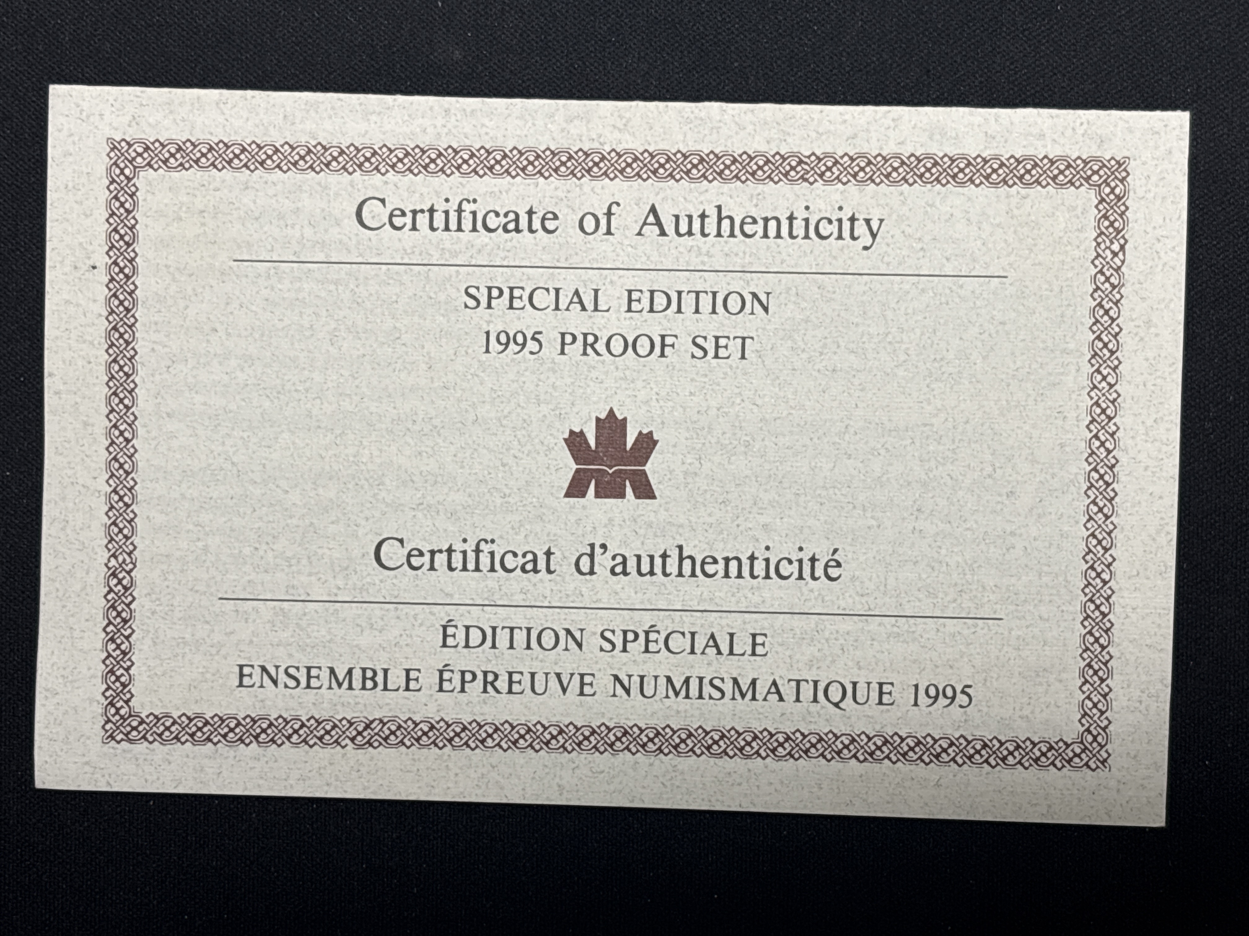 LOT 2026-940 — Ensemble épreuve numismatique canadien 1995, édition spéciale, comprenant 7… — photo 4
