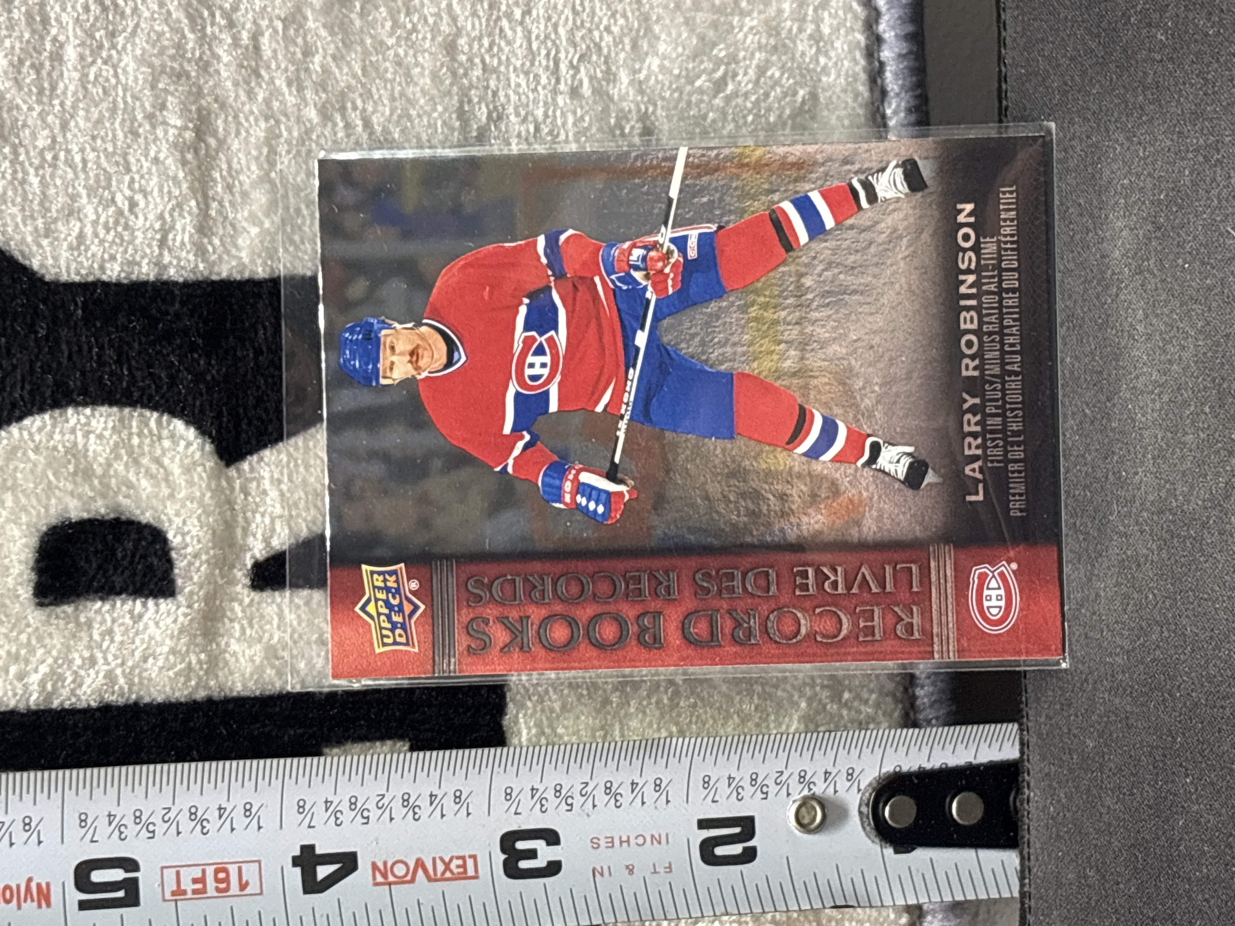 Carte de hockey à collectionner Upper Deck, série des collectionneurs Tim…